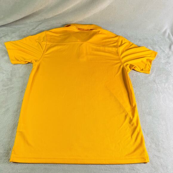 Callaway Golf Polo Shirt Men's‎ Large Orange Micro Texture Lightweight Polyester - Picture 6 of 9
